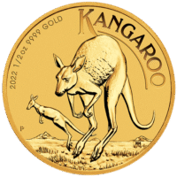 Australian Kangaroo ( Golden Coin )