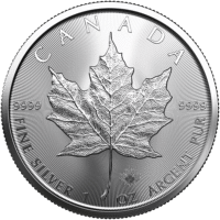 Canadian Maple Leaf ( silver Coin )