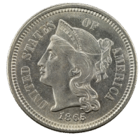 Nickel Cents ( silver Coin )