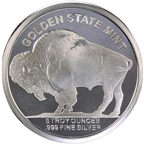 Five Cent Buffalo ( silver Coin ) - Image 2